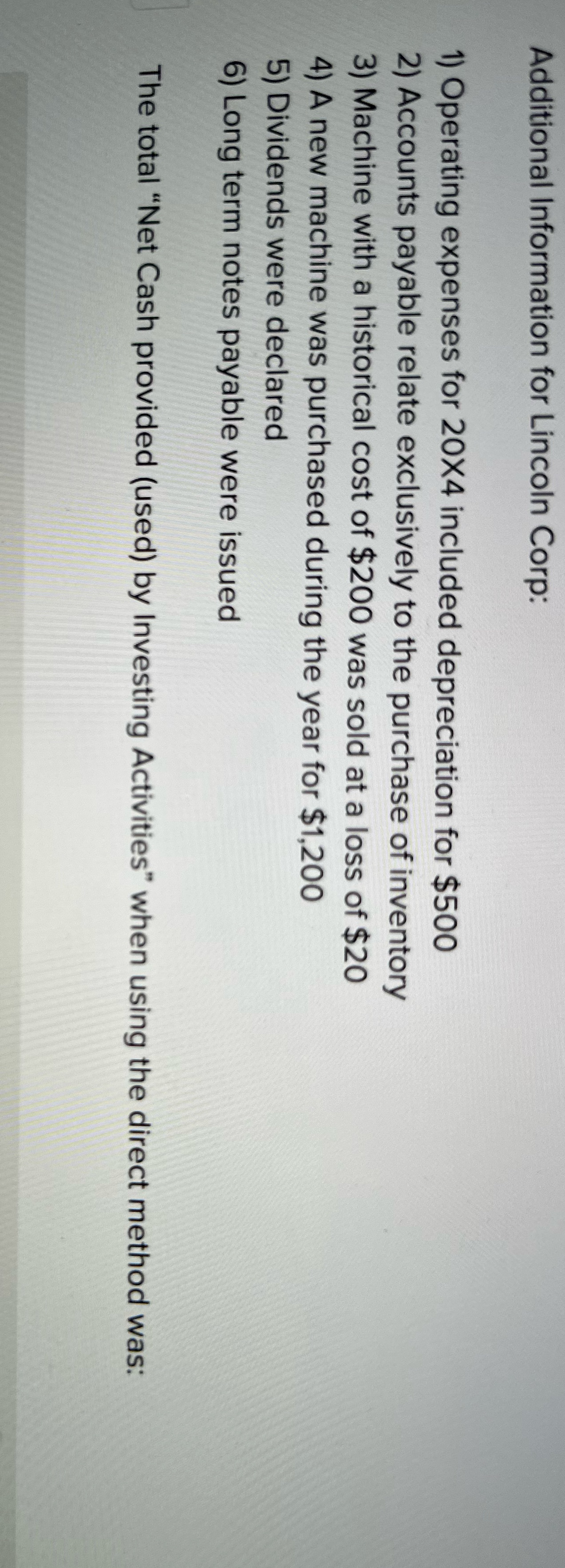Please kindly explain the formulas Additional