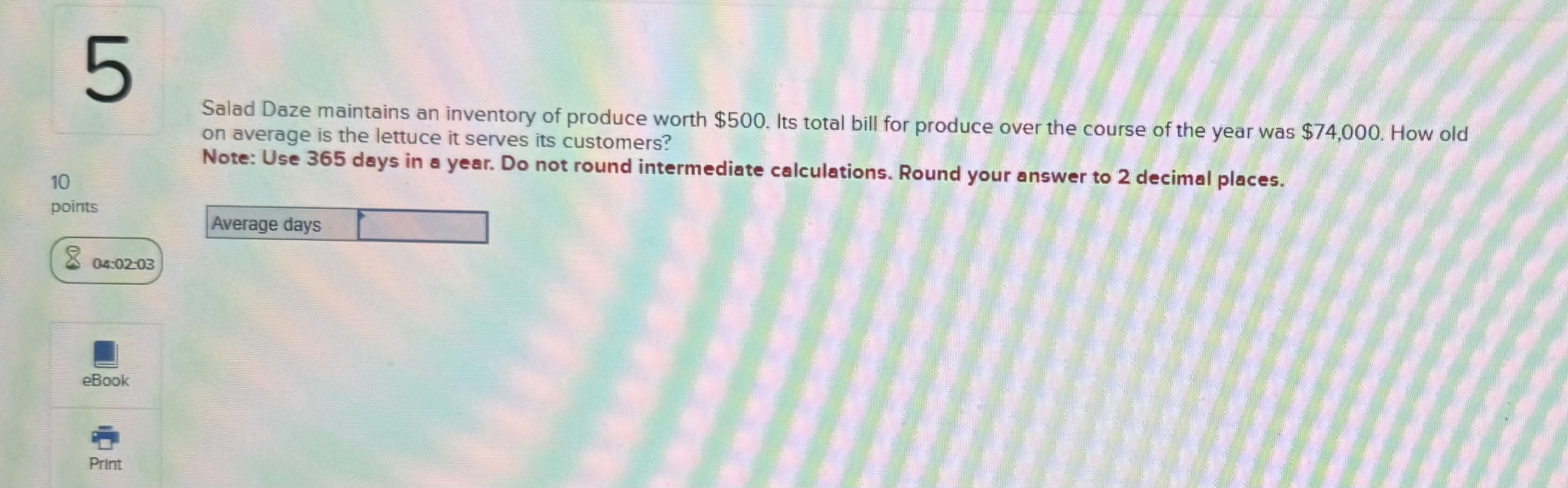 Module-3: Problem Solving Gi Saved 2 Net income $