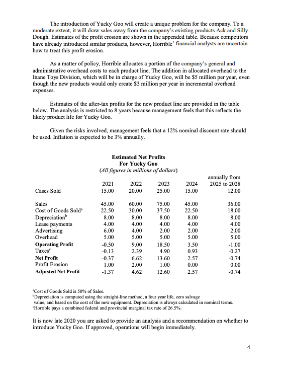 I need to make a sensitivity analysis for the