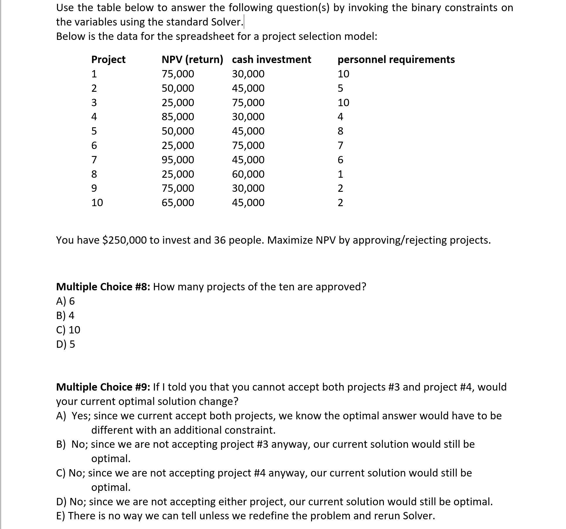 Can you please solve these problems and show the