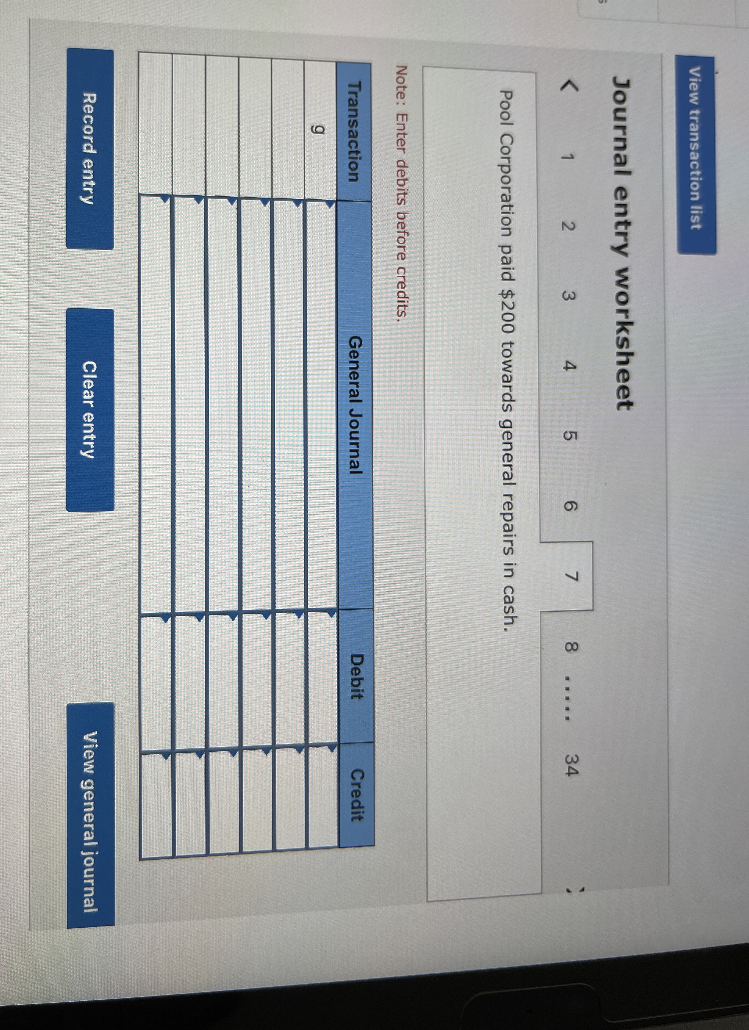 Sample Question: Complex Category Pool