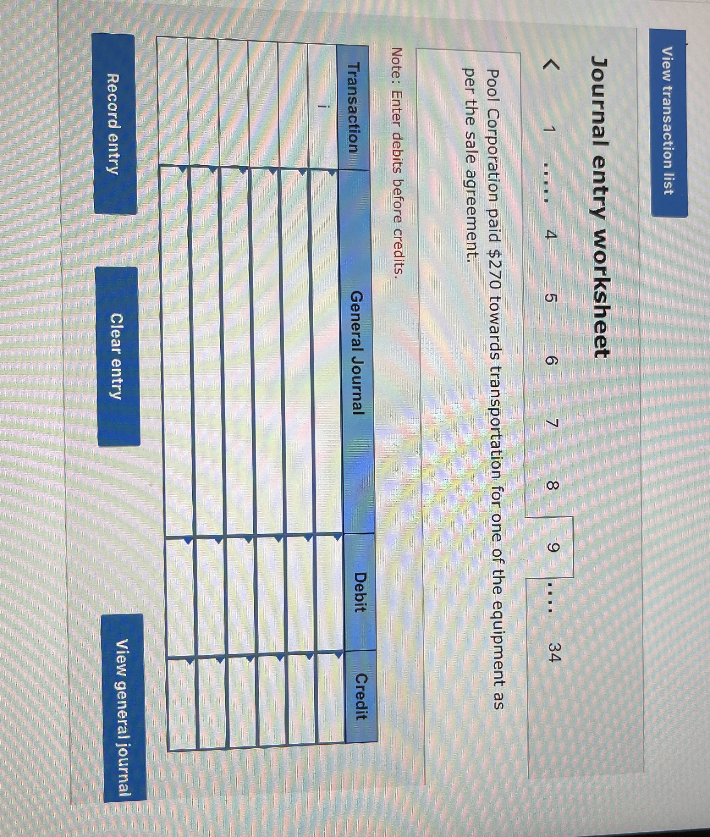 Sample Question: Complex Category Pool