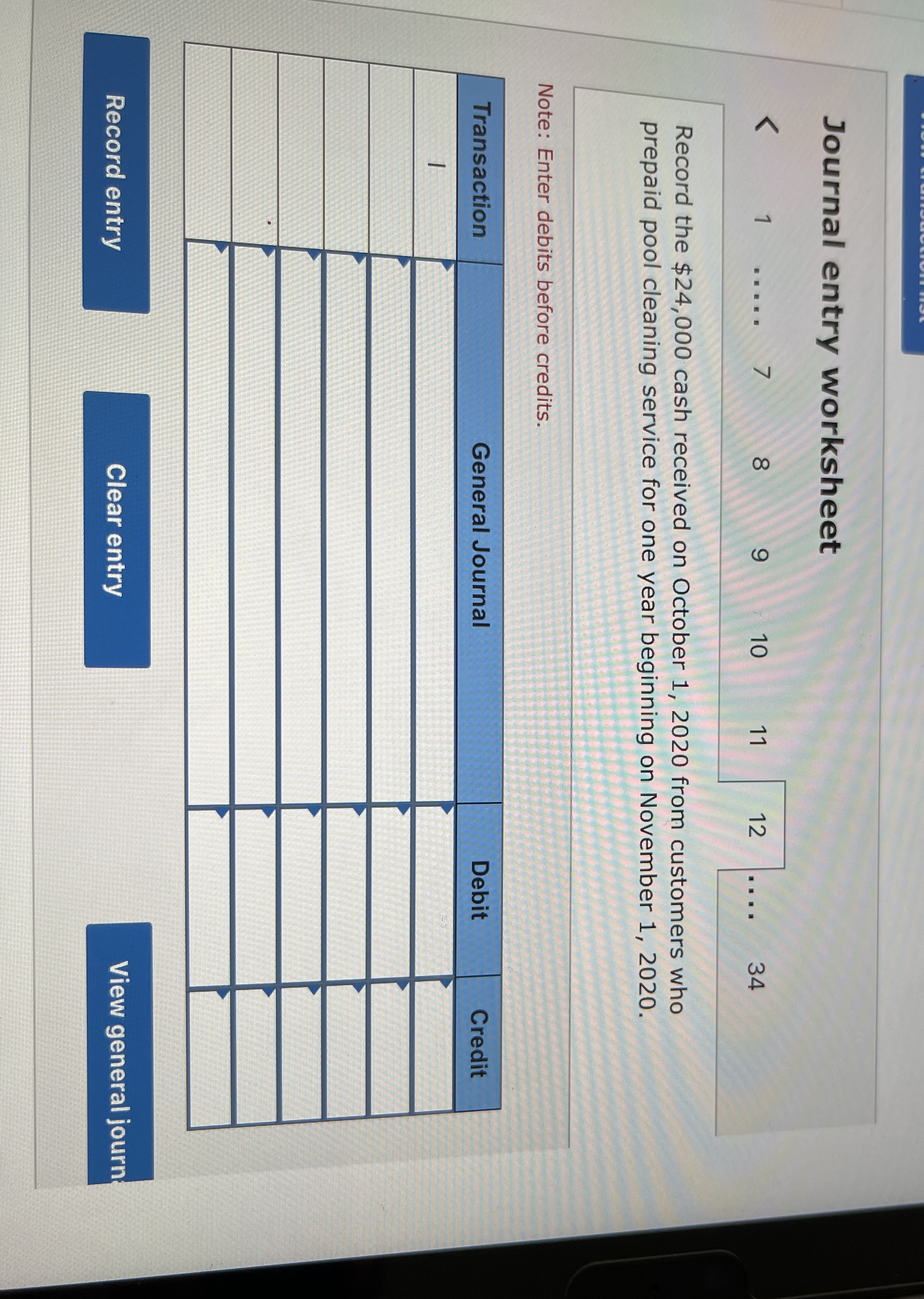 Sample Question: Complex Category Pool