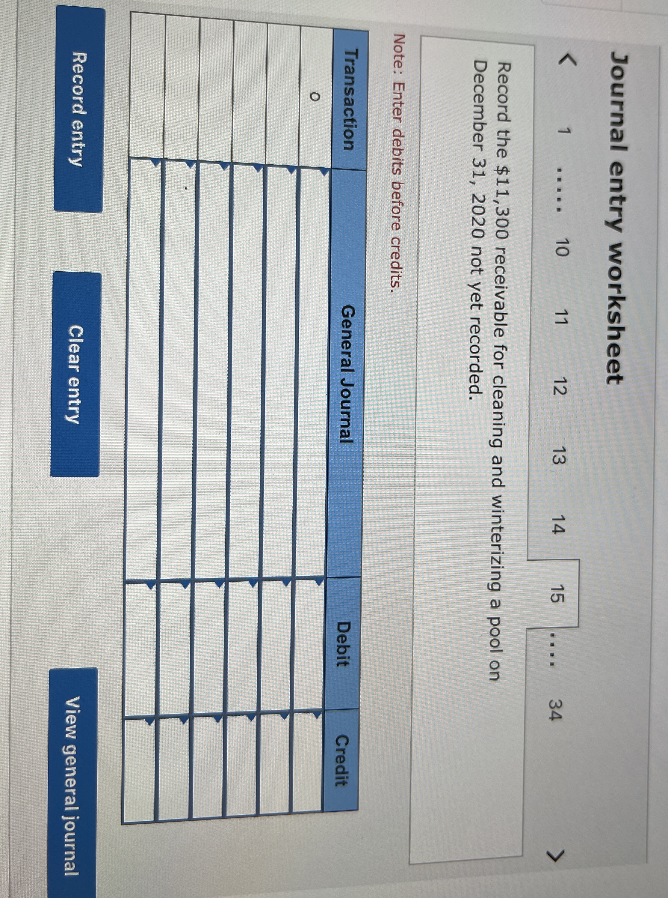 Sample Question: Complex Category Pool