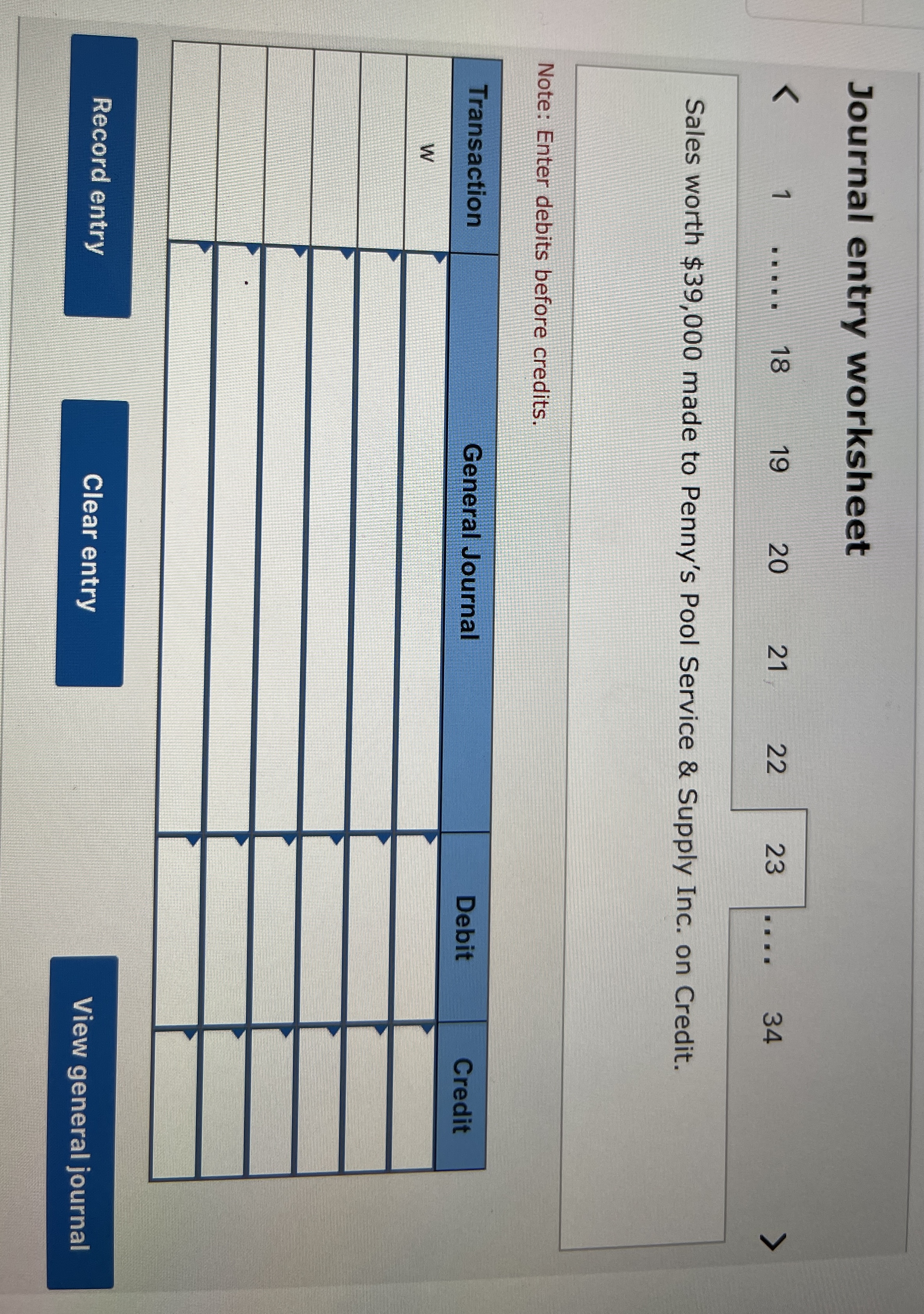 Sample Question: Complex Category Pool