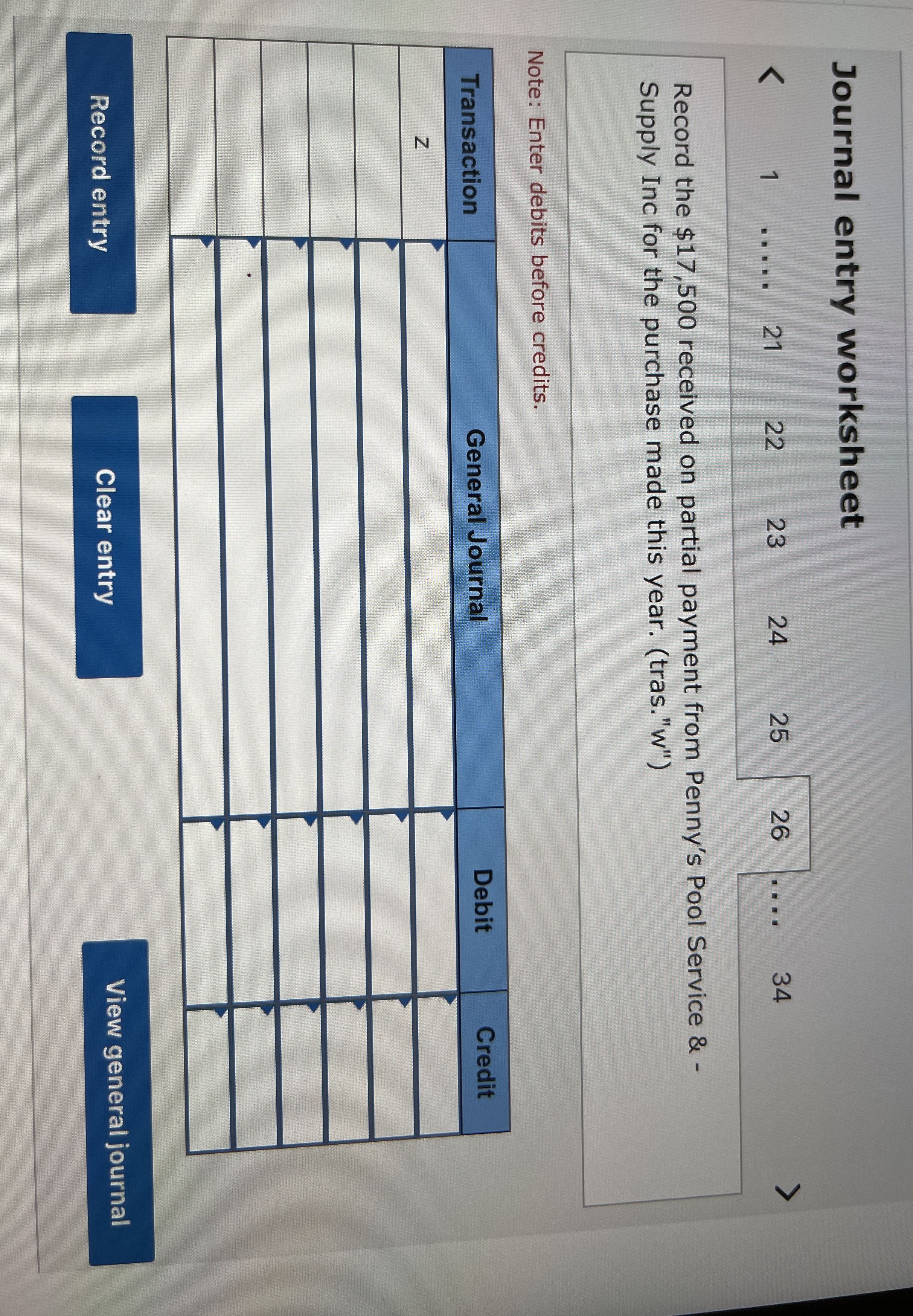 Sample Question: Complex Category Pool