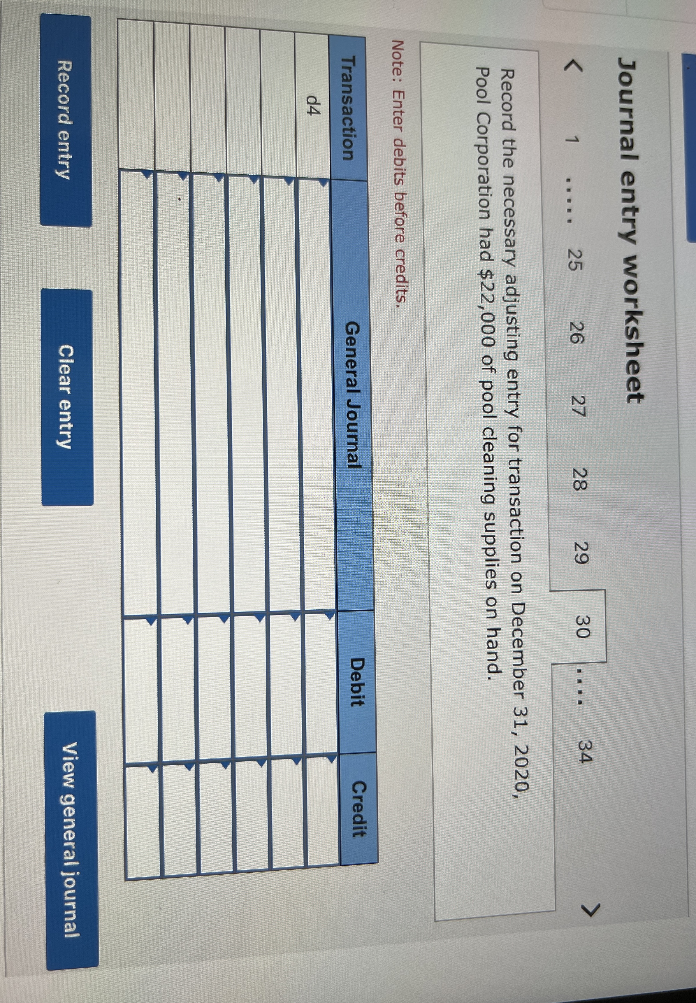 Sample Question: Complex Category Pool
