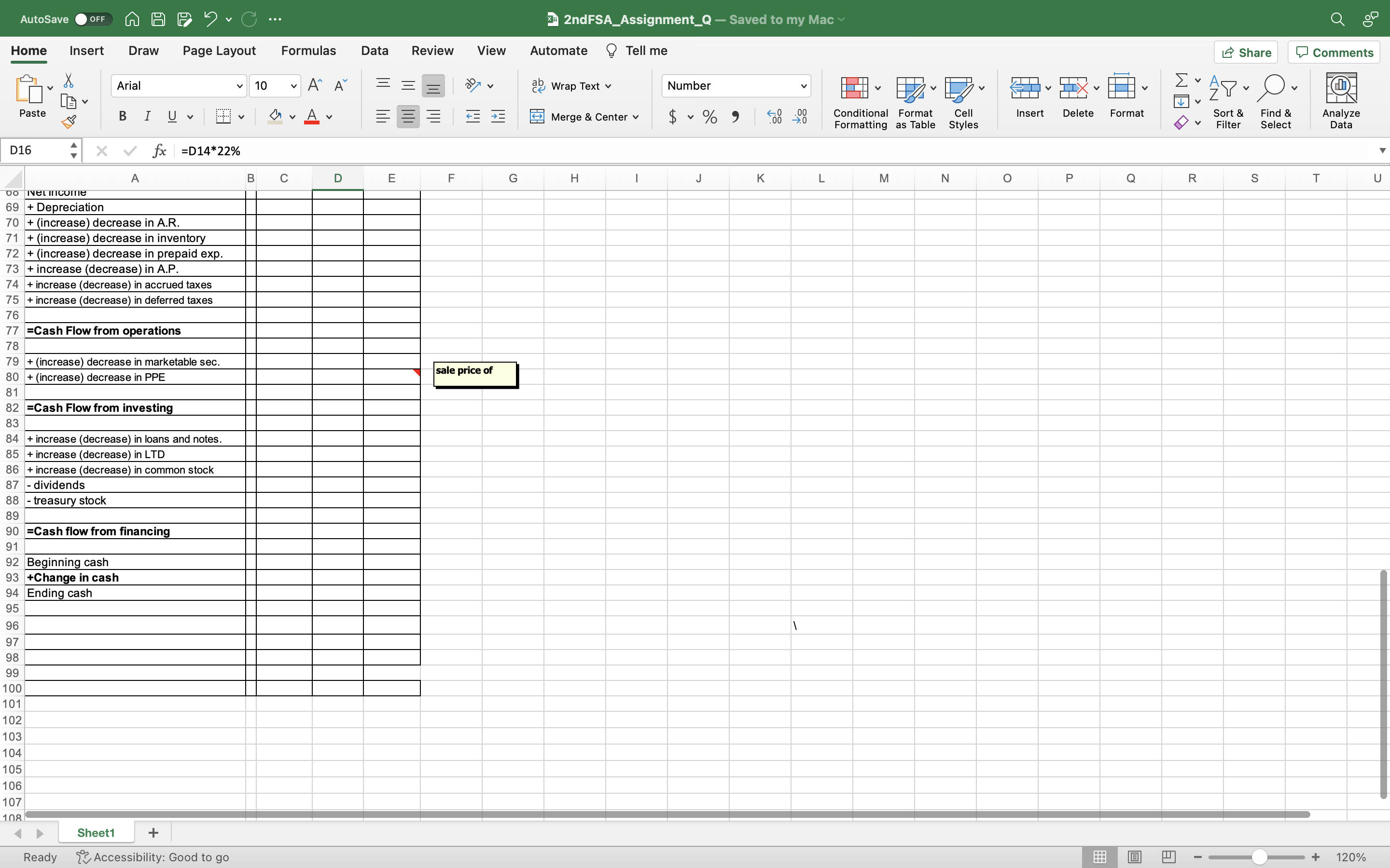 AutoSave O OFF ~ A . G ... 32ndFSA_Assignment_Q -