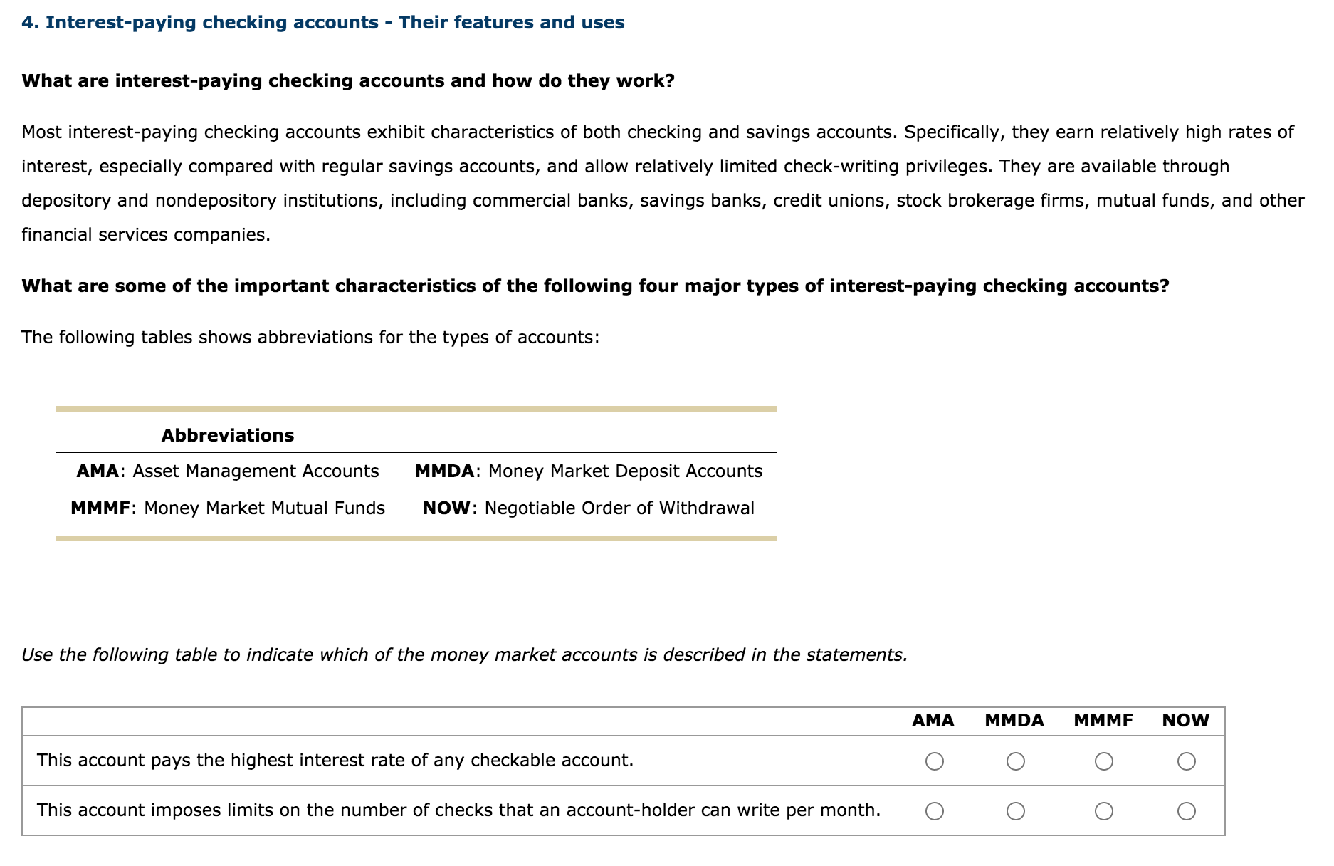 Need help with the questions below. 3. Deposit