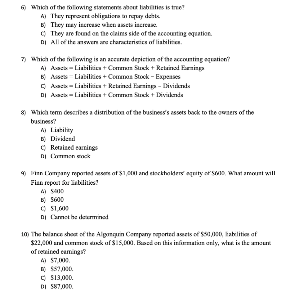 MULTIPLE CHOICE - Choose the one alternative that