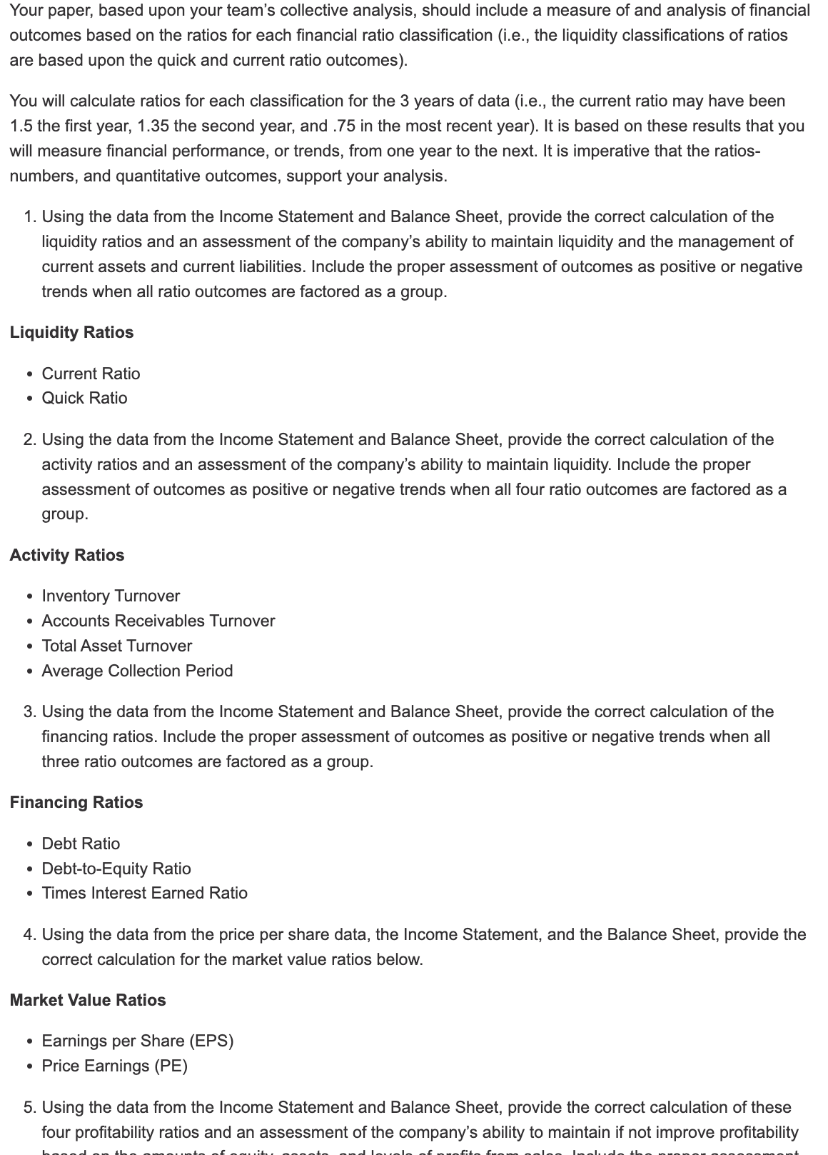 MT 217 UNIT 3 TEAM ASSIGNMENT Your paper, based