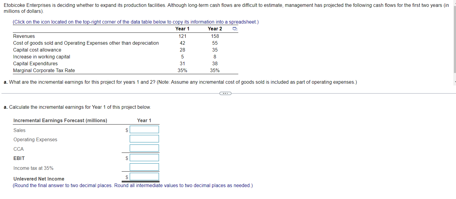 Please help me solve a and b Atlantic Telecom