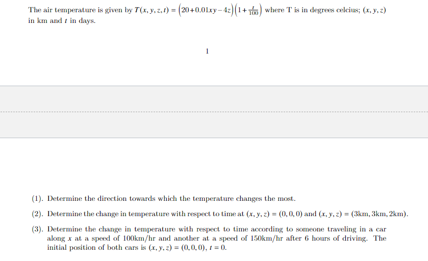 ( 1 ) . Determine the direction towards which the