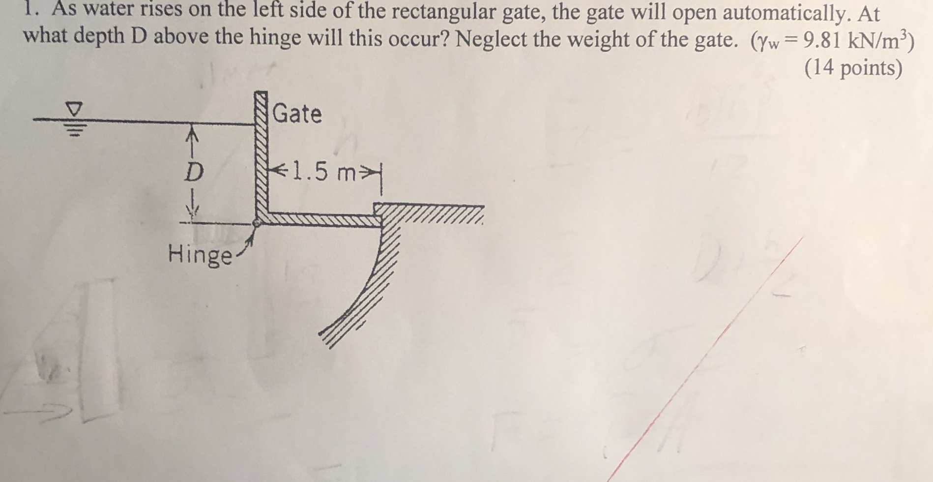 As water rises on the left side of the