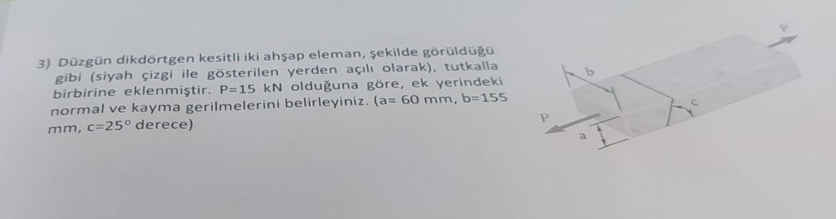 D zg n dikd rtgen kesitli iki ah ap eleman,