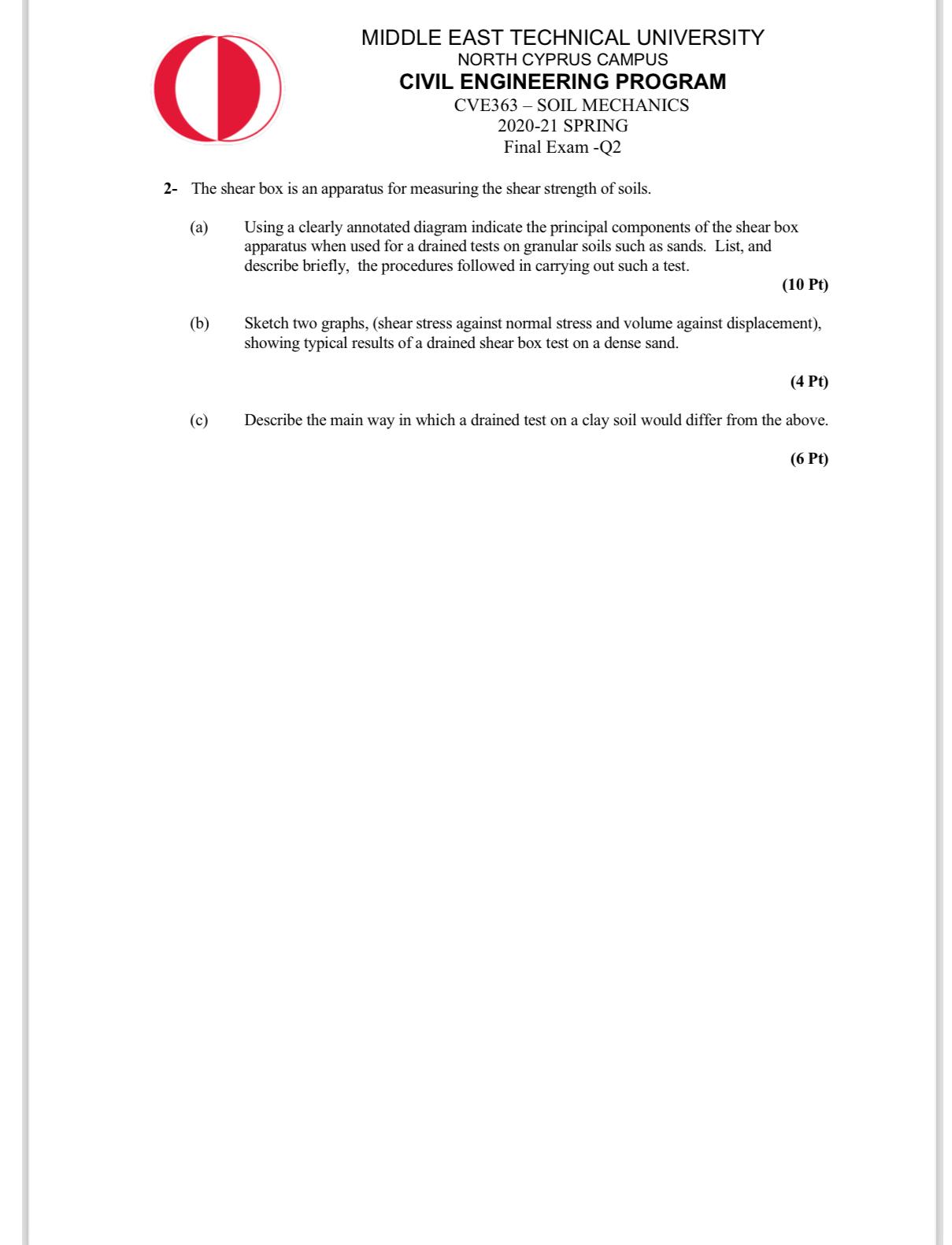 MIDDLE EAST TECHNICAL UNIVERSITY NORTH CYPRUS