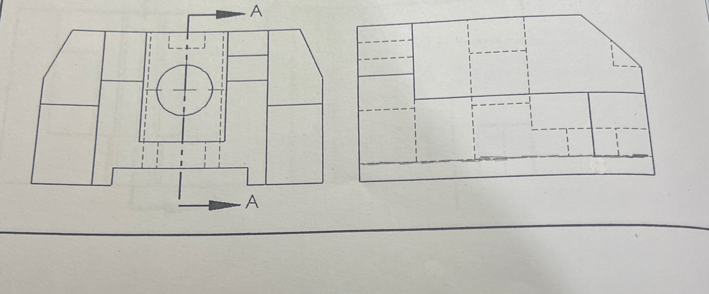 I need to erase or make the hidden lines thicker