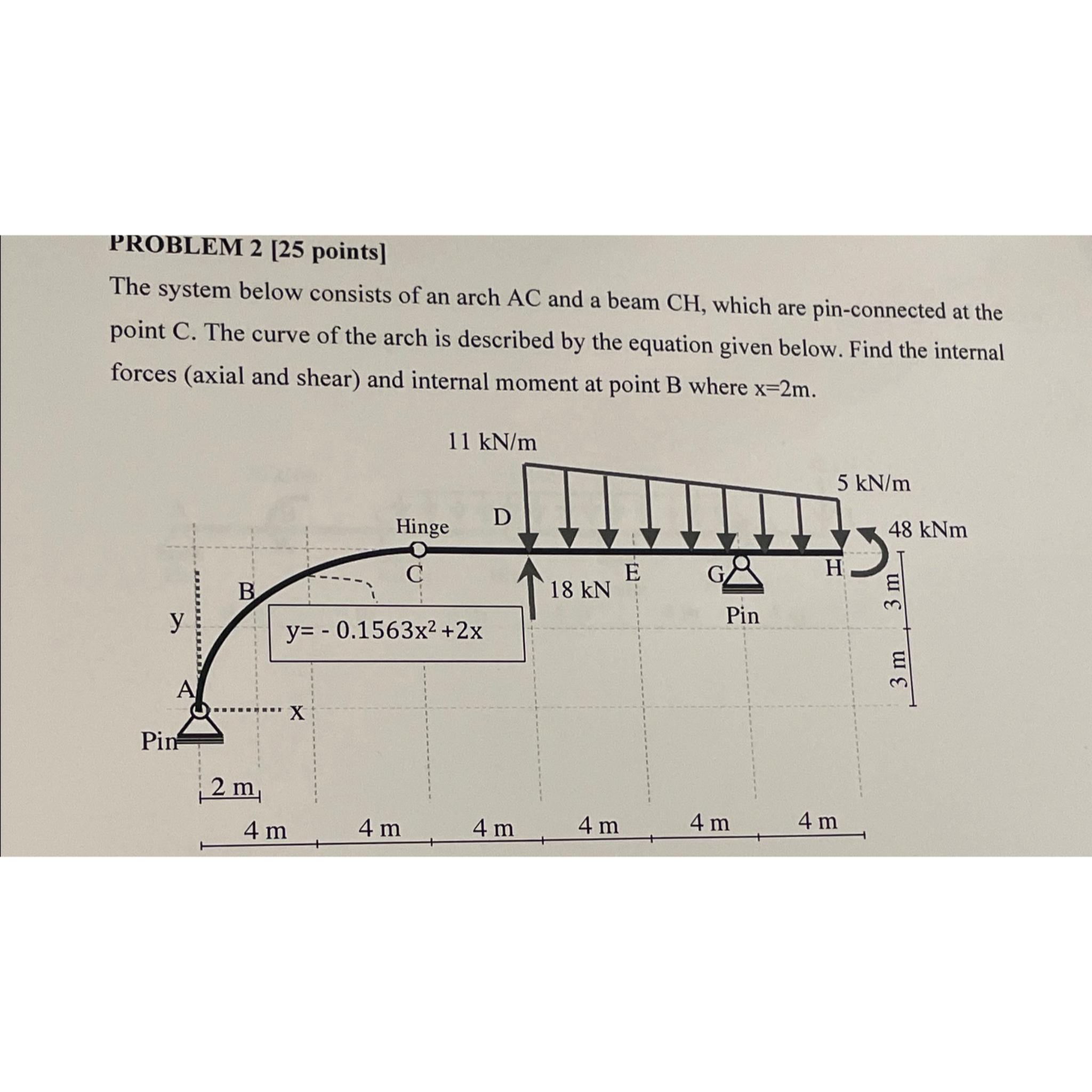 PROBLEM 2 [ 2 5 points ] The system below