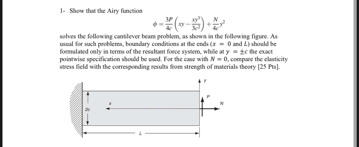 1 - Show that the Airy function = 3 P 4 c ( x y -