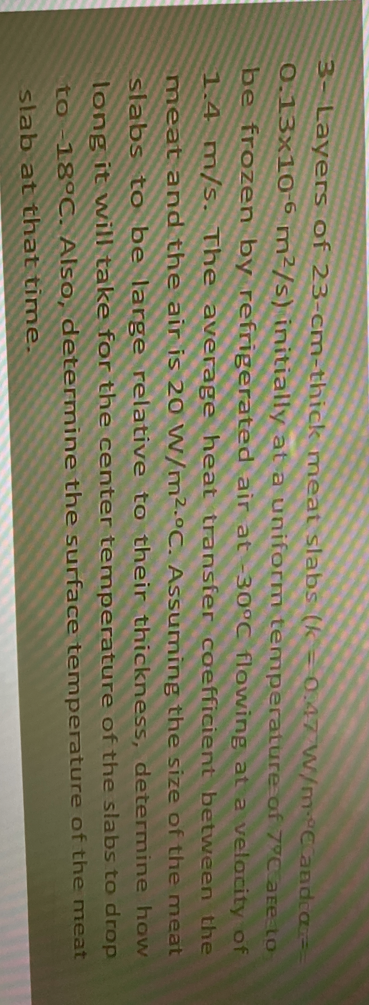 3 - Layers of 2 3 - cm - thick meat slabs - q