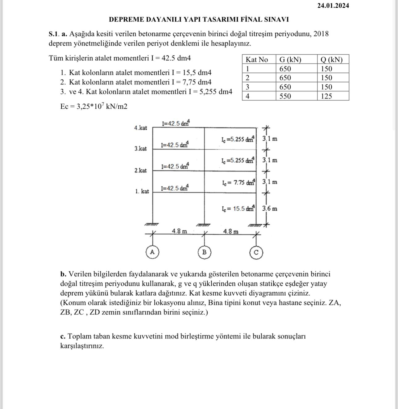 2 4 . 0 1 . 2 0 2 4 DEPREME DAYANILI YAPI