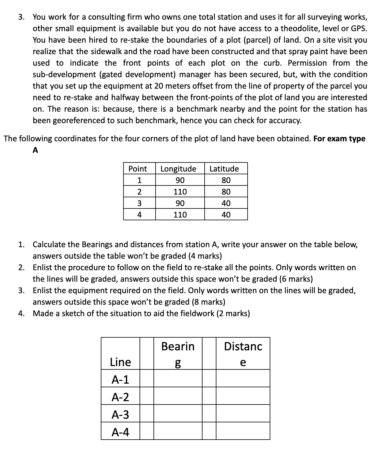 You work for a consulting firm who owns one total