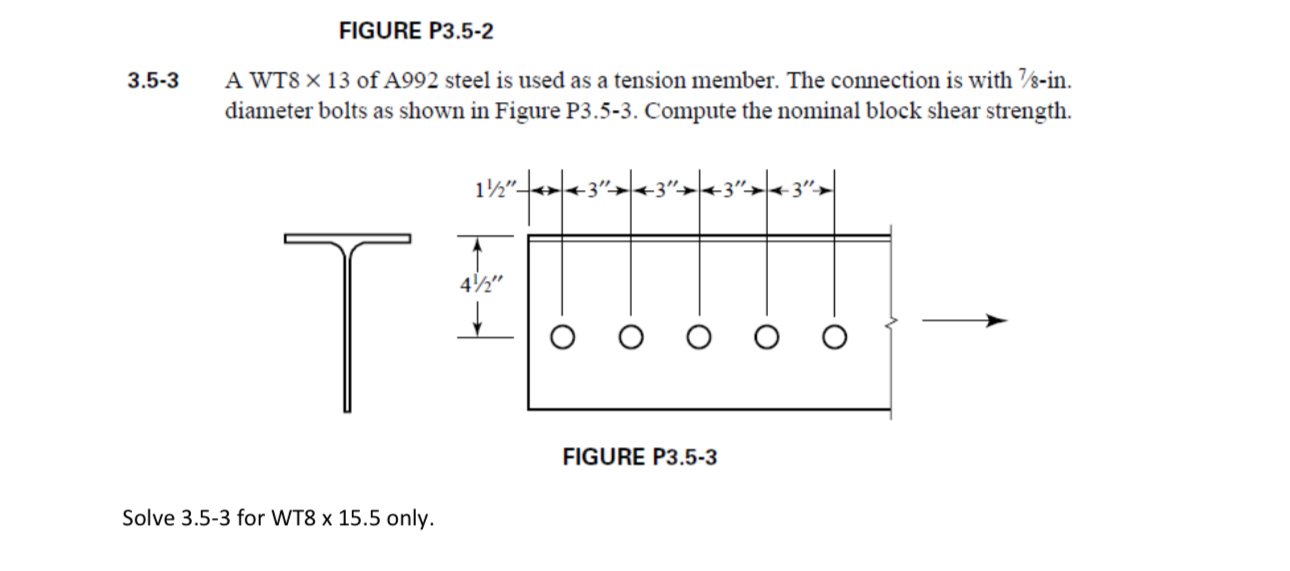 FIGURE P 3 . 5 - 2 3 . 5 - 3 A WT 8 1 3 of A 9 9