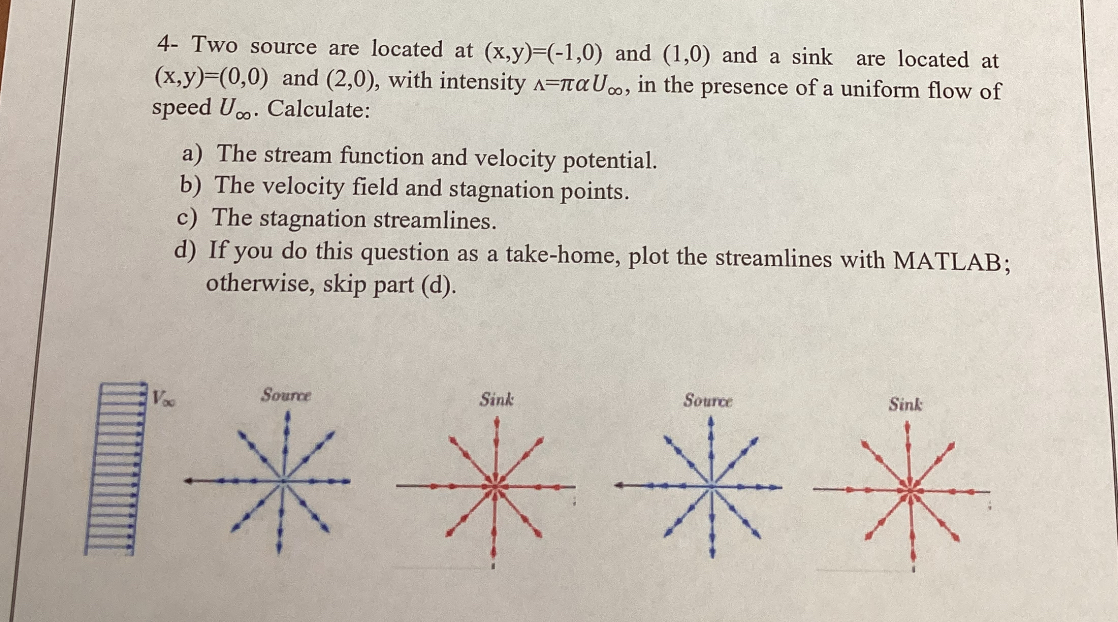 4 - Two source are located at ( x , y ) = ( - 1 ,