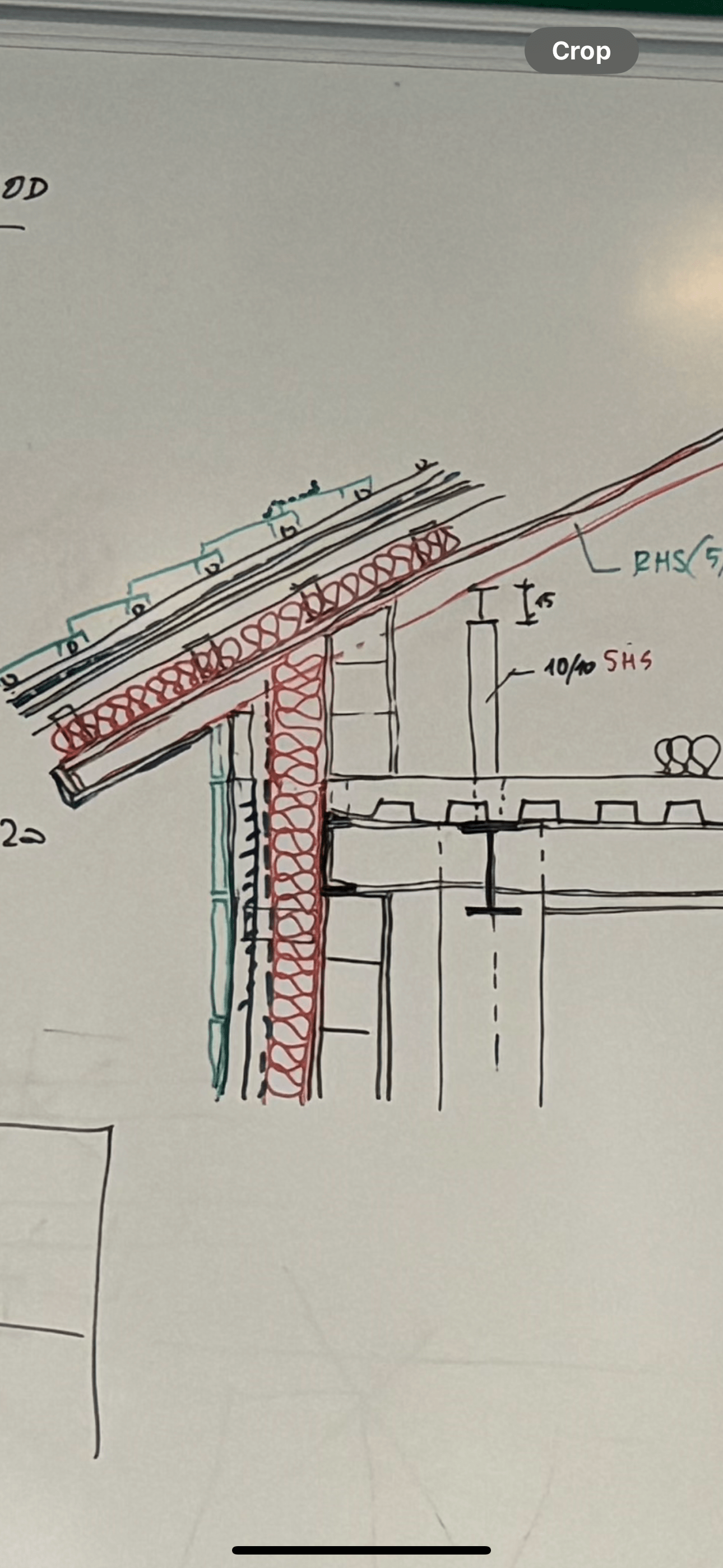 What are the wall and roof elements of the