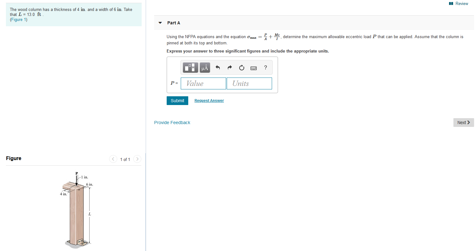 why is it that for calculating the slenderness