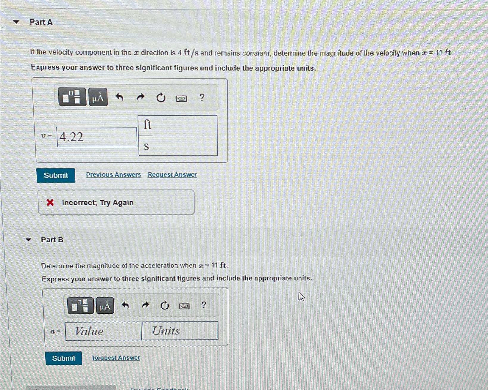 A particle moves along the curve y = x - ( x 2 4
