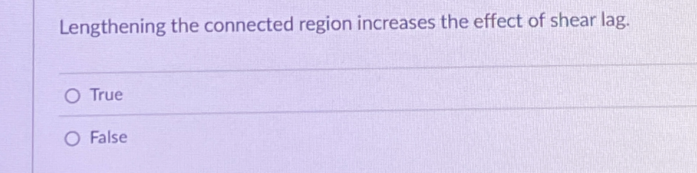 Lengthening the connected region increases the