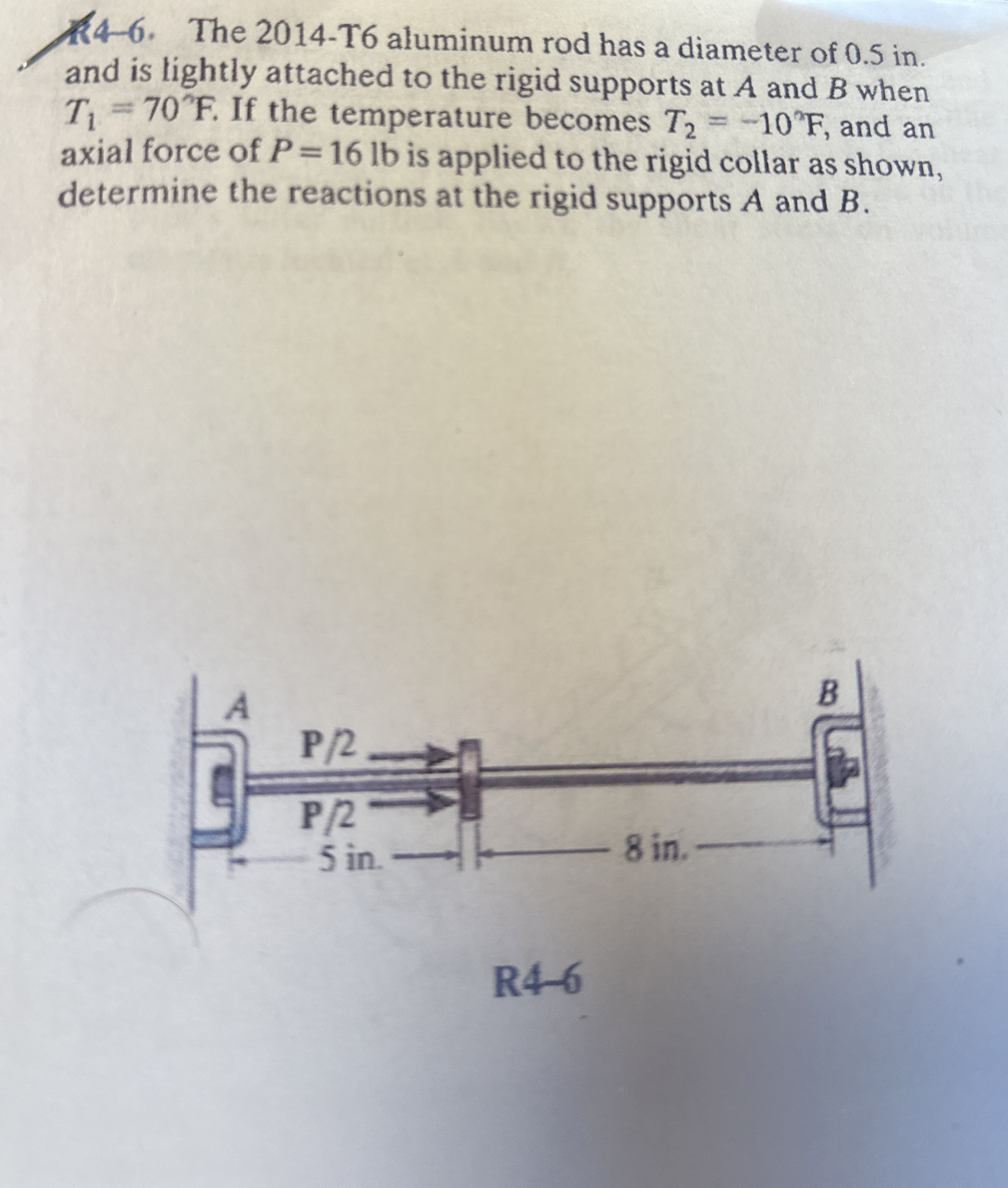 1 4 - 6 . The 2 0 1 4 - T 6 aluminum rod has a