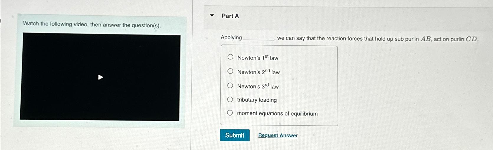 Part A Applying we can say that the reaction