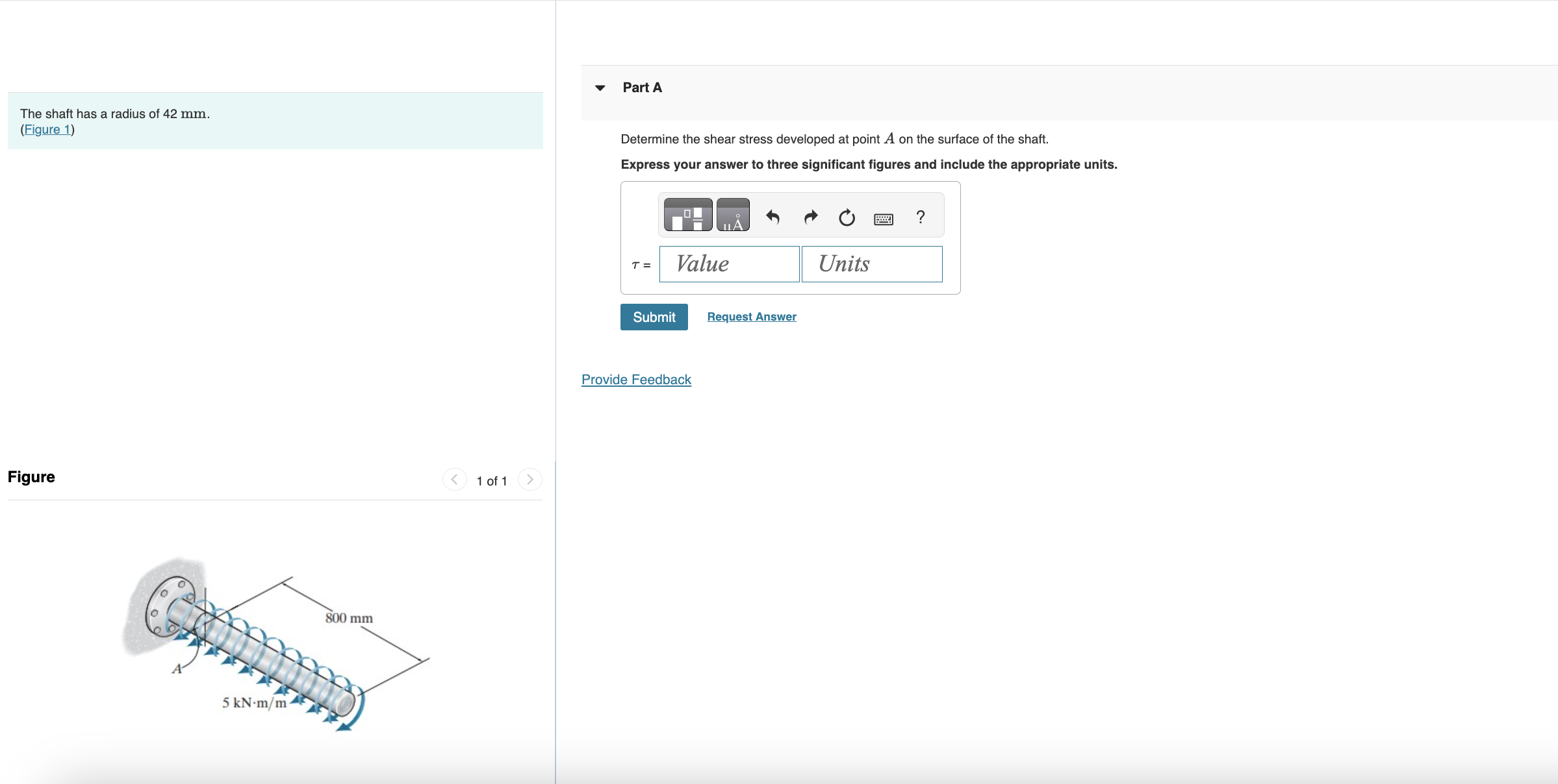 The shaft has a radius of 4 2 mm . ( Figure 1 )