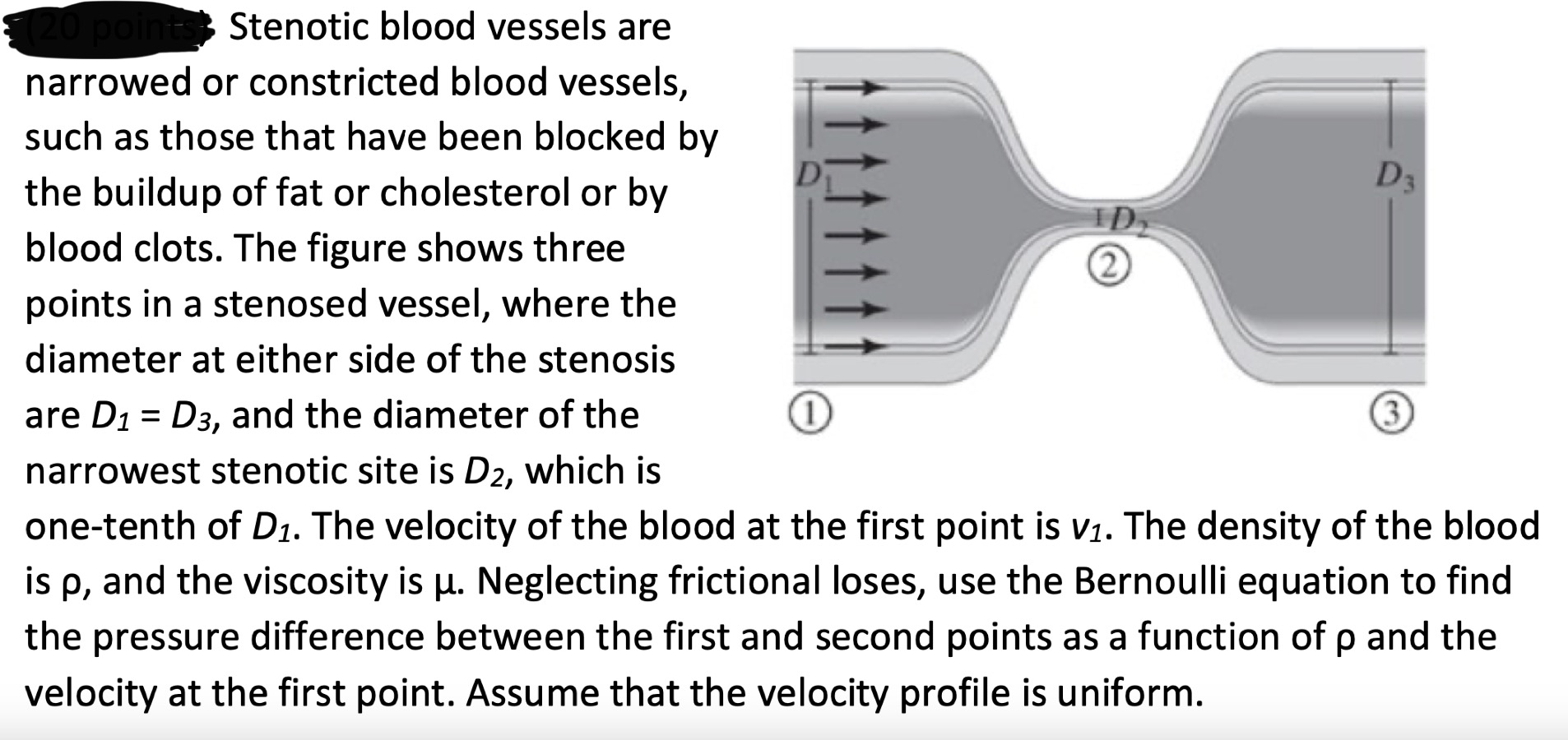 Stenotic blood vessels are narrowed or