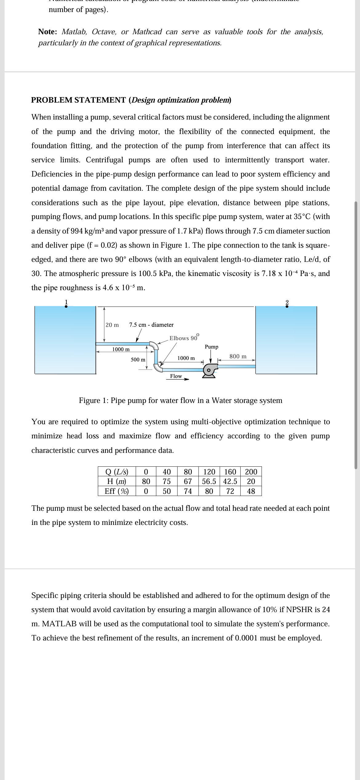 PROBLEM STATEMENT ( Design optimization problem )