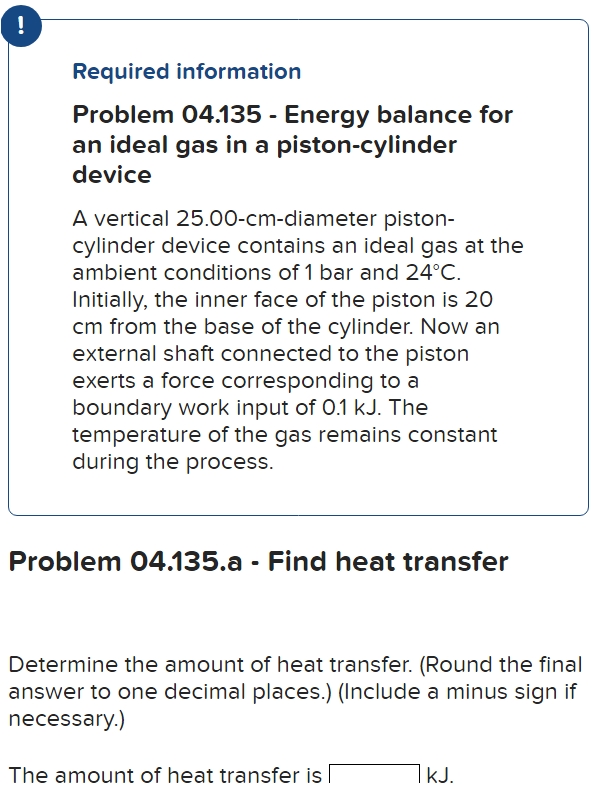\ ( ! \ ) Required information Problem 0 4 . 1 3