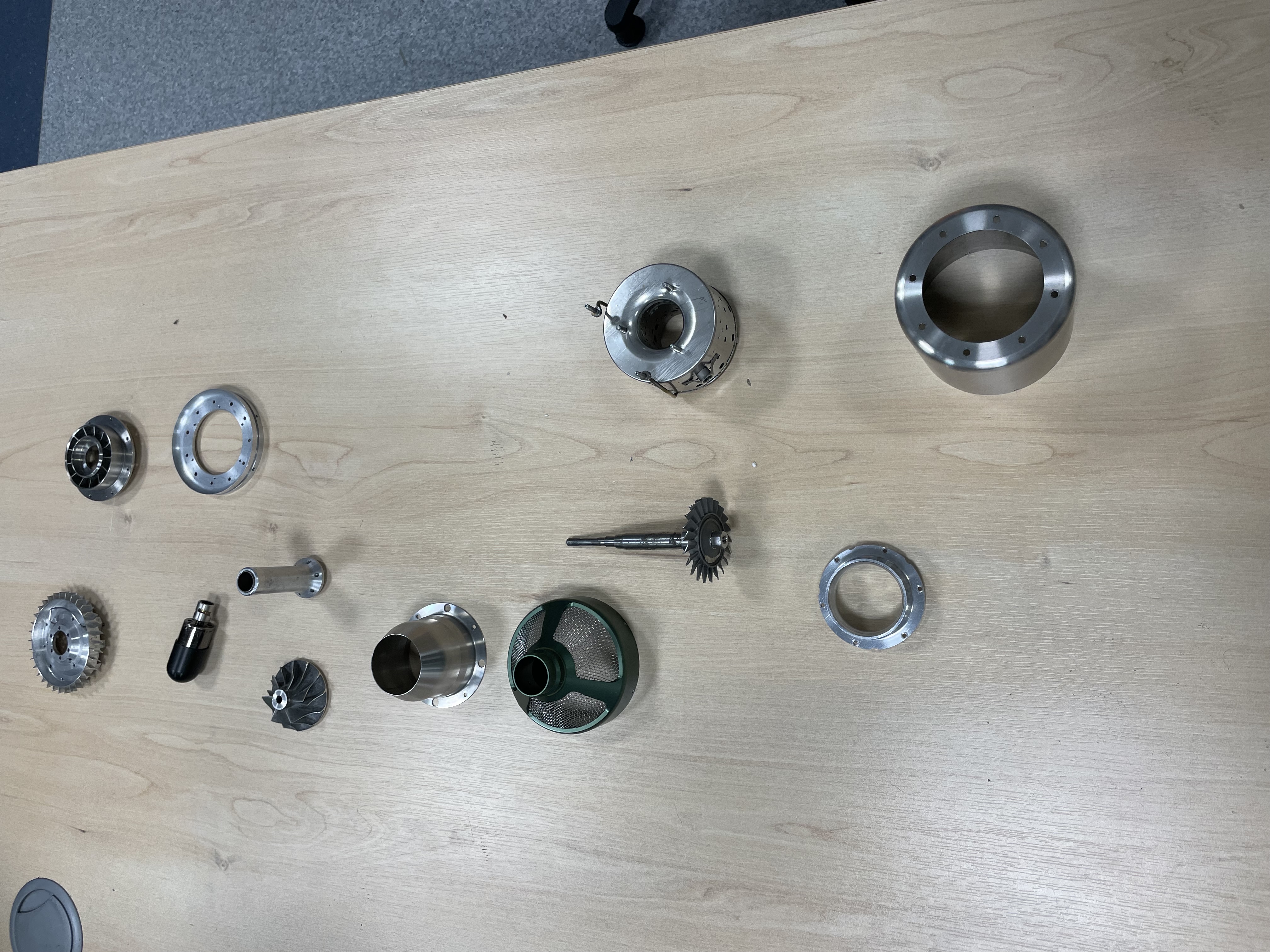 Name and explain every parts of the WREN engine