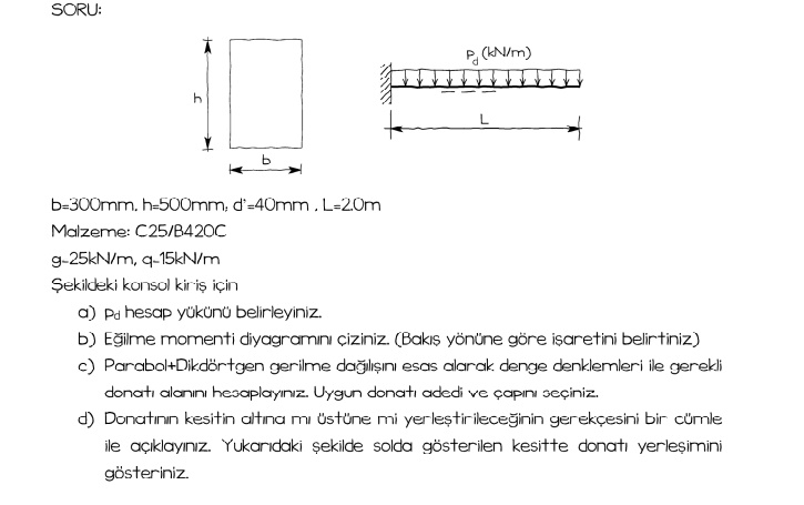b - 3 0 0 mm , h - 5 0 0 mm , 6 - 4 0 mm . L - 2