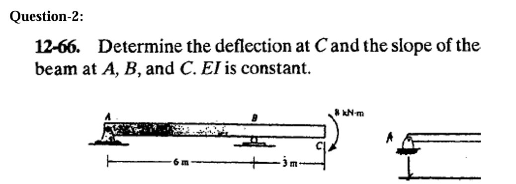 Question - 2 : 1 2 - 6 6 . Determine the