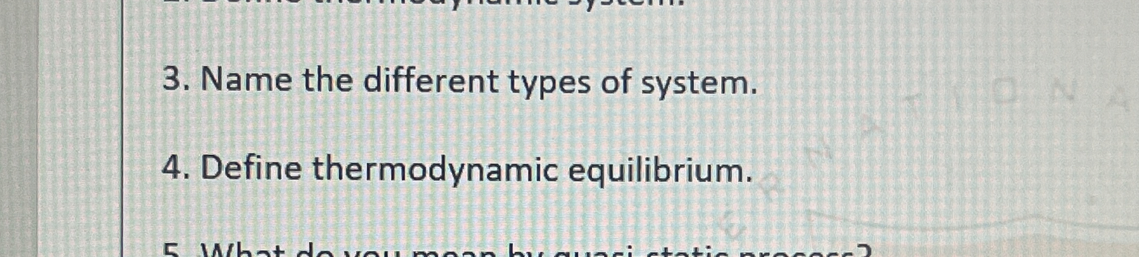 Name the different types of system. Define