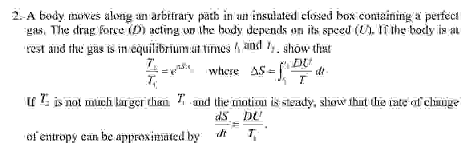 A body moves along an arbitrary path in an