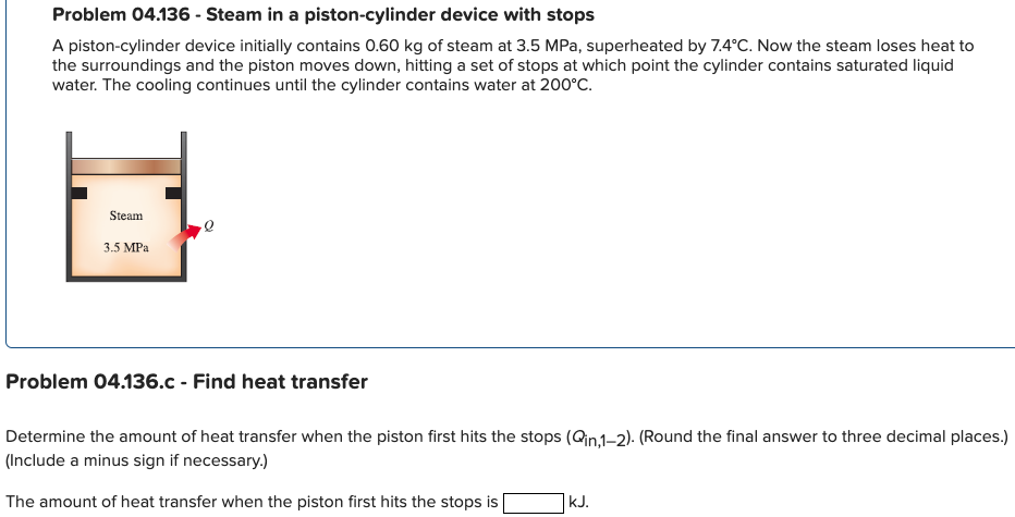 Problem 0 4 . 1 3 6 . c - Find heat transfer