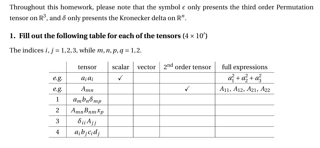Throughout this homework, please note that the