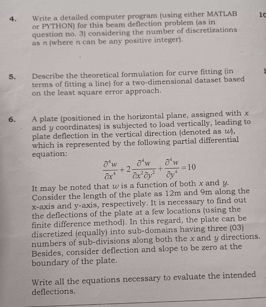 Write a detailed computer program ( using either