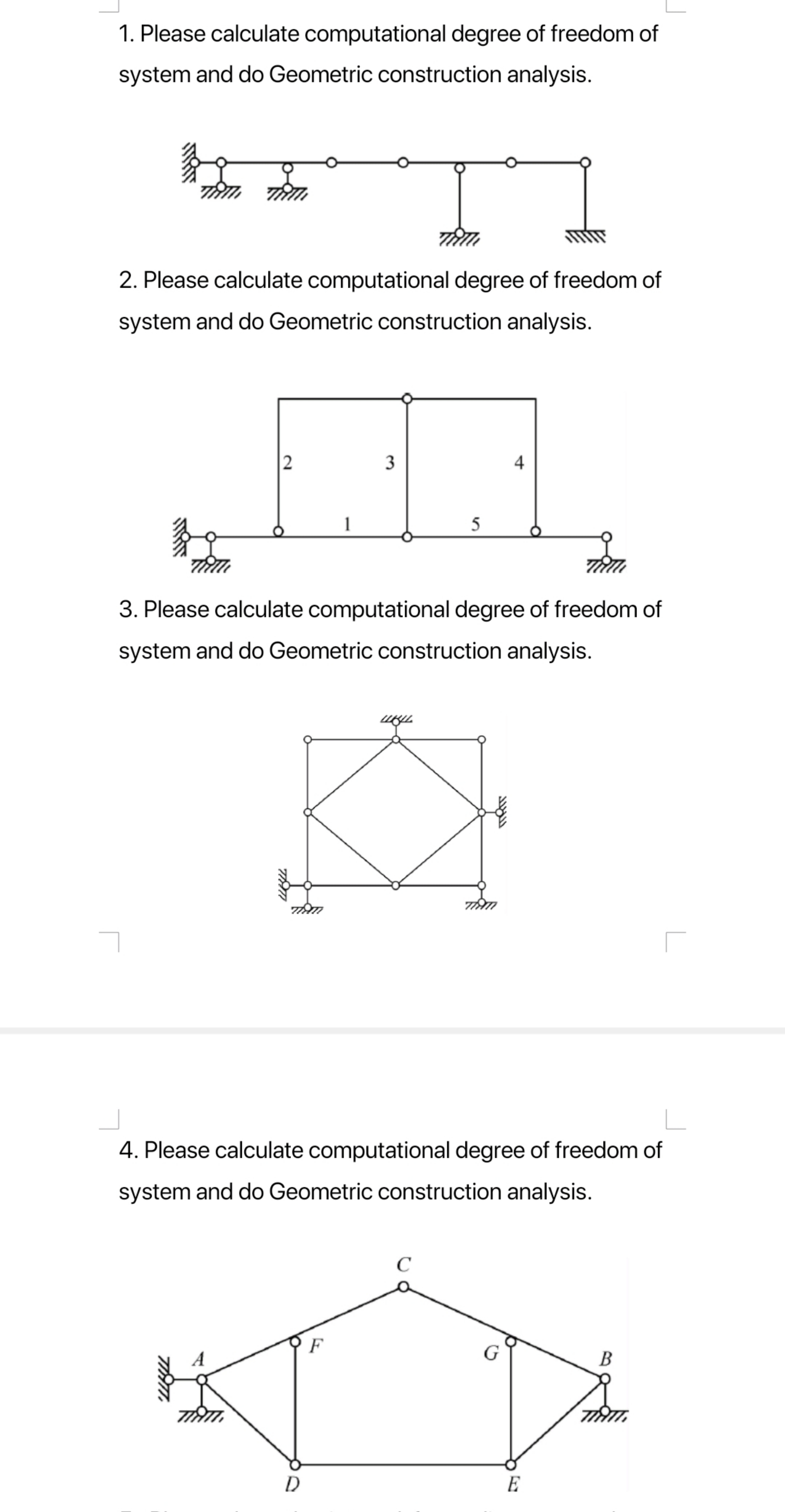 Please calculate computational degree of freedom