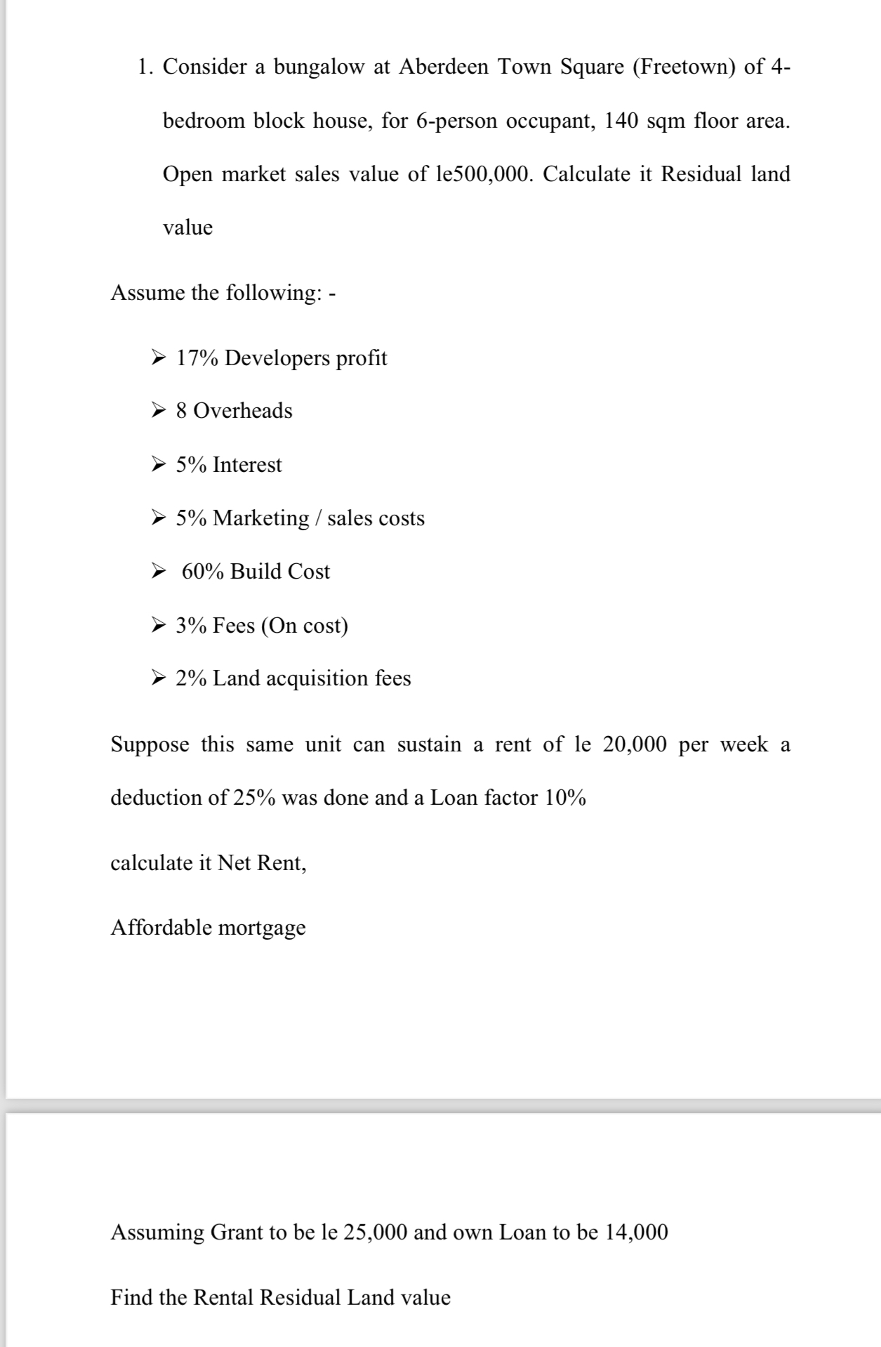 Consider a bungalow at Aberdeen Town Square (