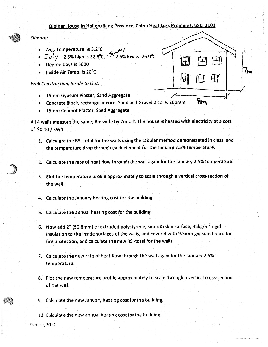 Qigihar House in Hellongilang Province, China