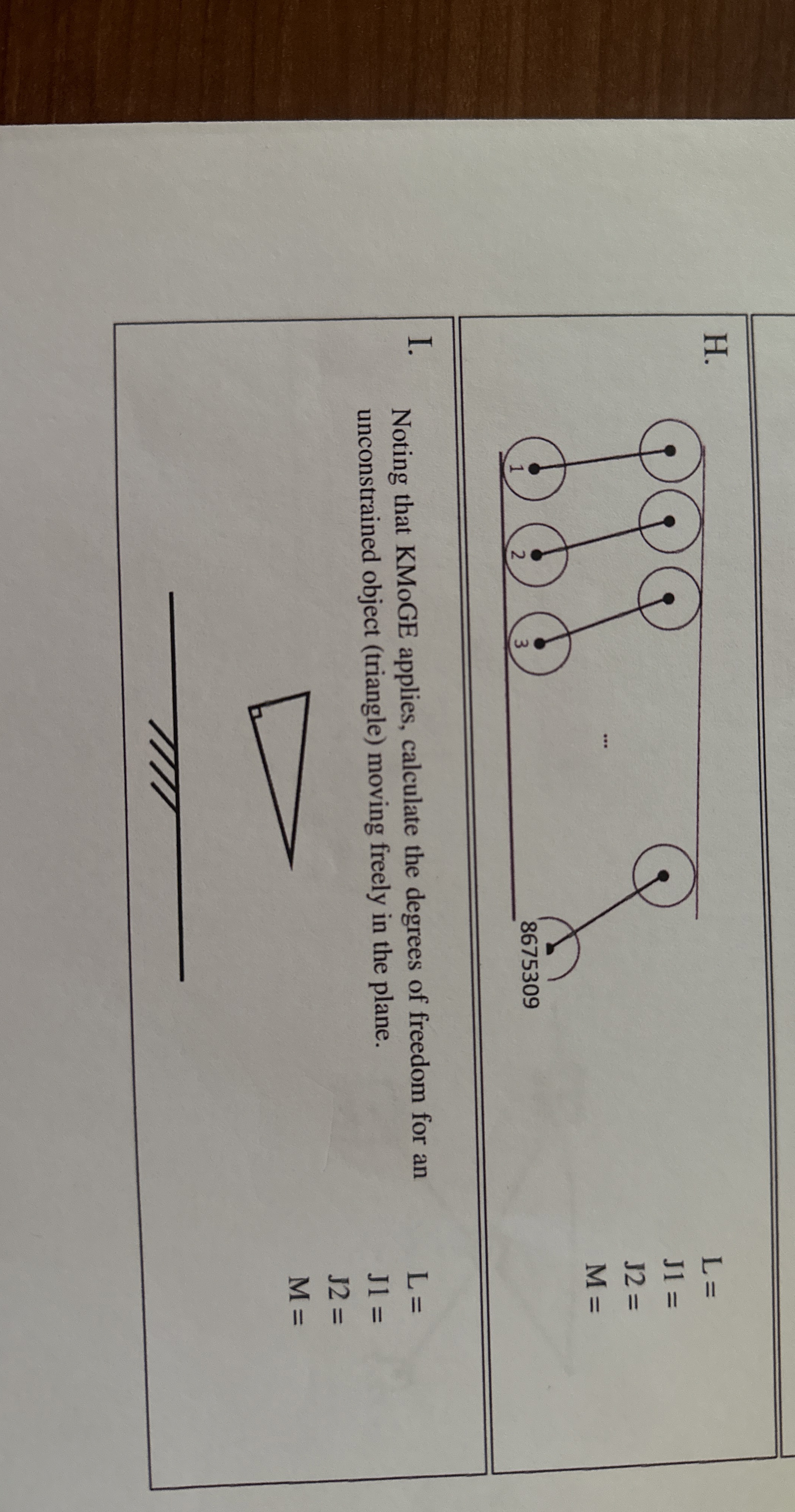 H . L = J 1 = J 2 = M = I. Noting that KMoGE